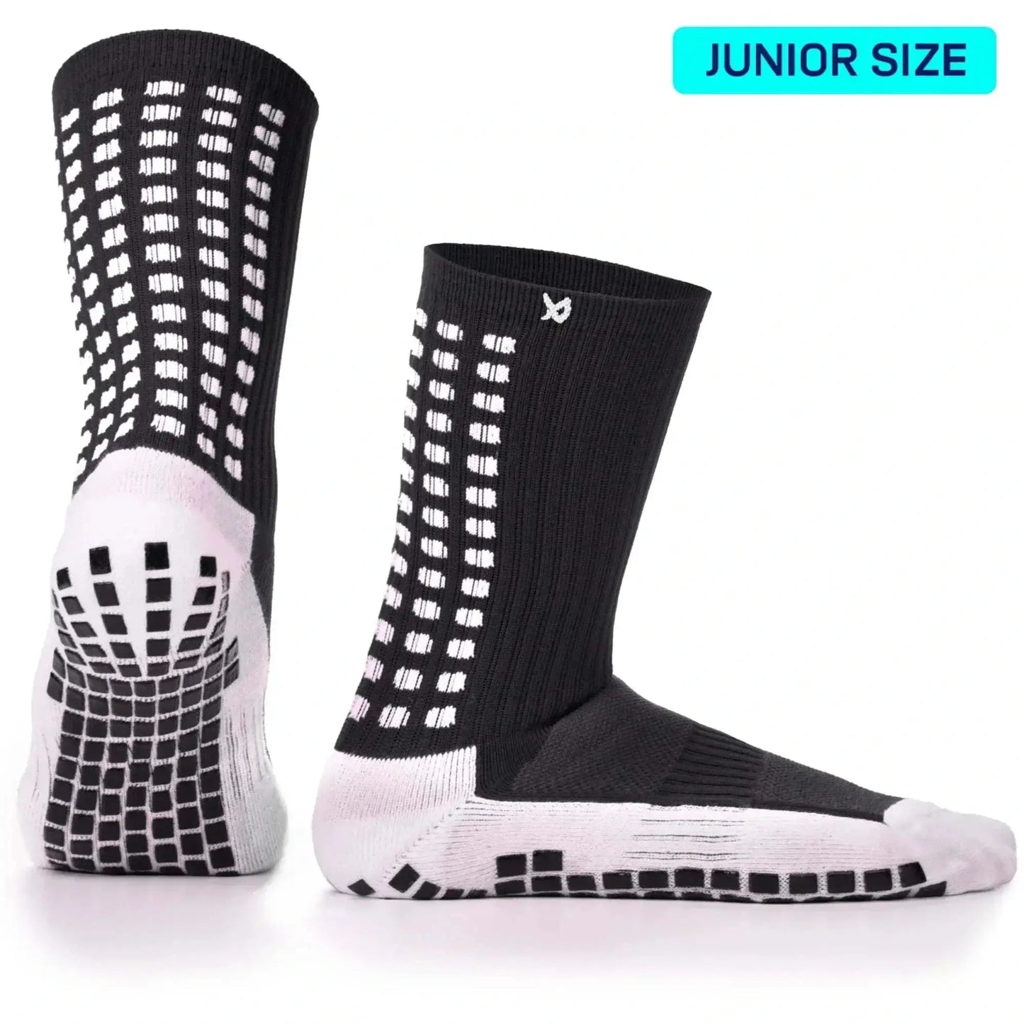 Anti Slip Soccer Socks (Calf) - Black