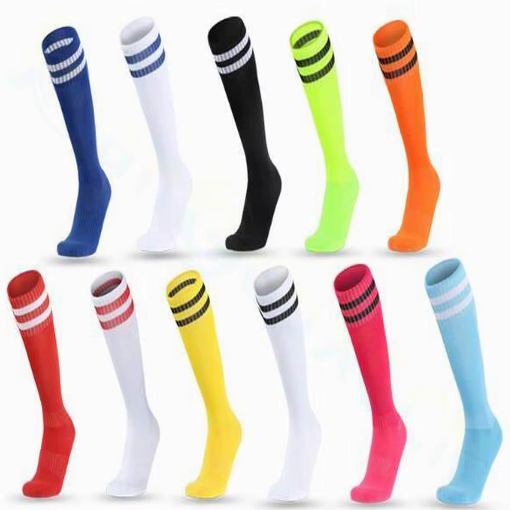 1Pairs Sports Socks Knee Legging Stockings Soccer Baseball Football Men Women Long Socks Cheerleaders Stage Performance Socks