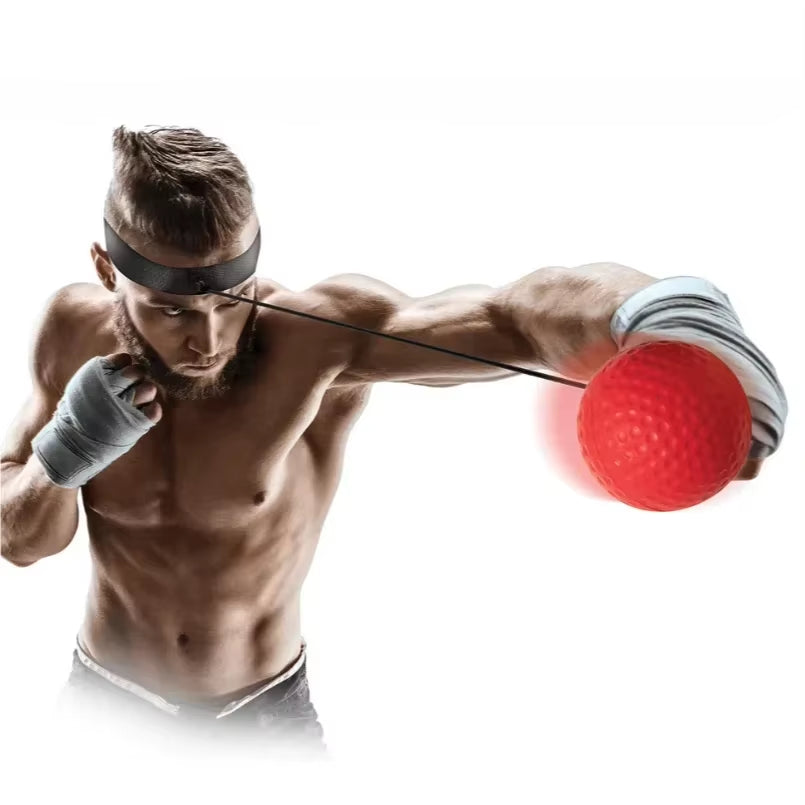 1Pc Boxing Ball Head Mounted Style Speed Sanda Training Boxing Reflex Ball Boxing Equipment Accessories