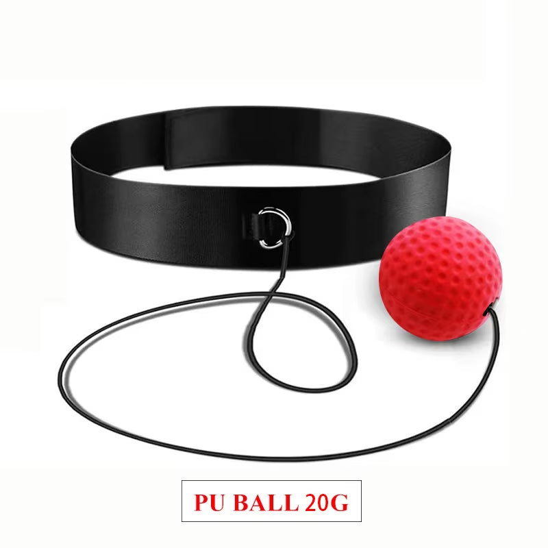 Boxing Reflex Speed Punch Ball Mma Sanda Boxer Raising Reaction Force Hand Eye Training Set Stress Gym Boxing Muay Thai Exercise