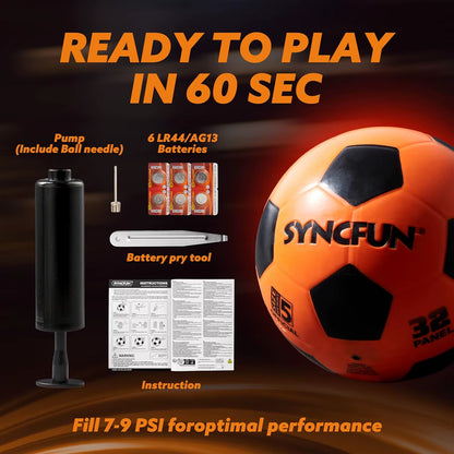 Glow in the Dark Soccer Ball Light up Soccer Night Sports Gear Gifts Games Red Glowing Ball for Teen Boy Toys Gifts