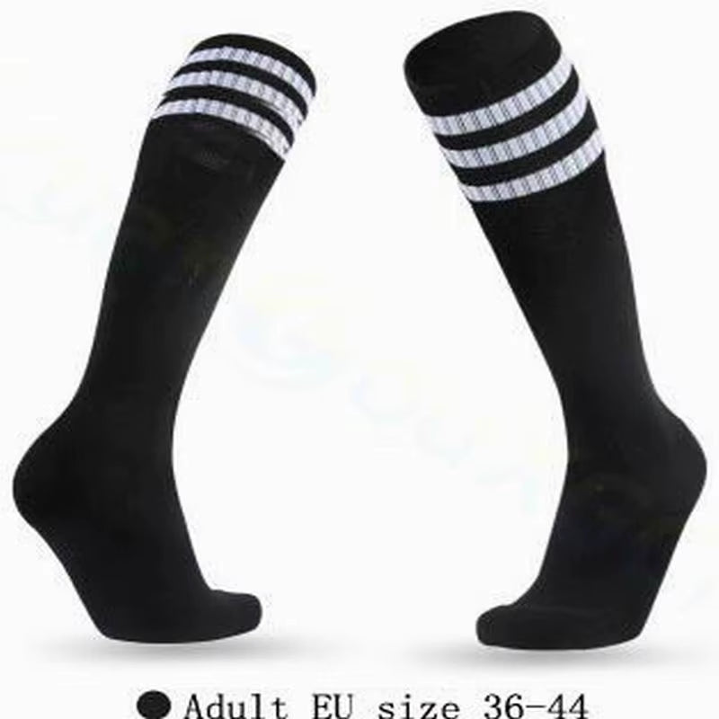 1Pairs Sports Socks Knee Legging Stockings Soccer Baseball Football Men Women Long Socks Cheerleaders Stage Performance Socks
