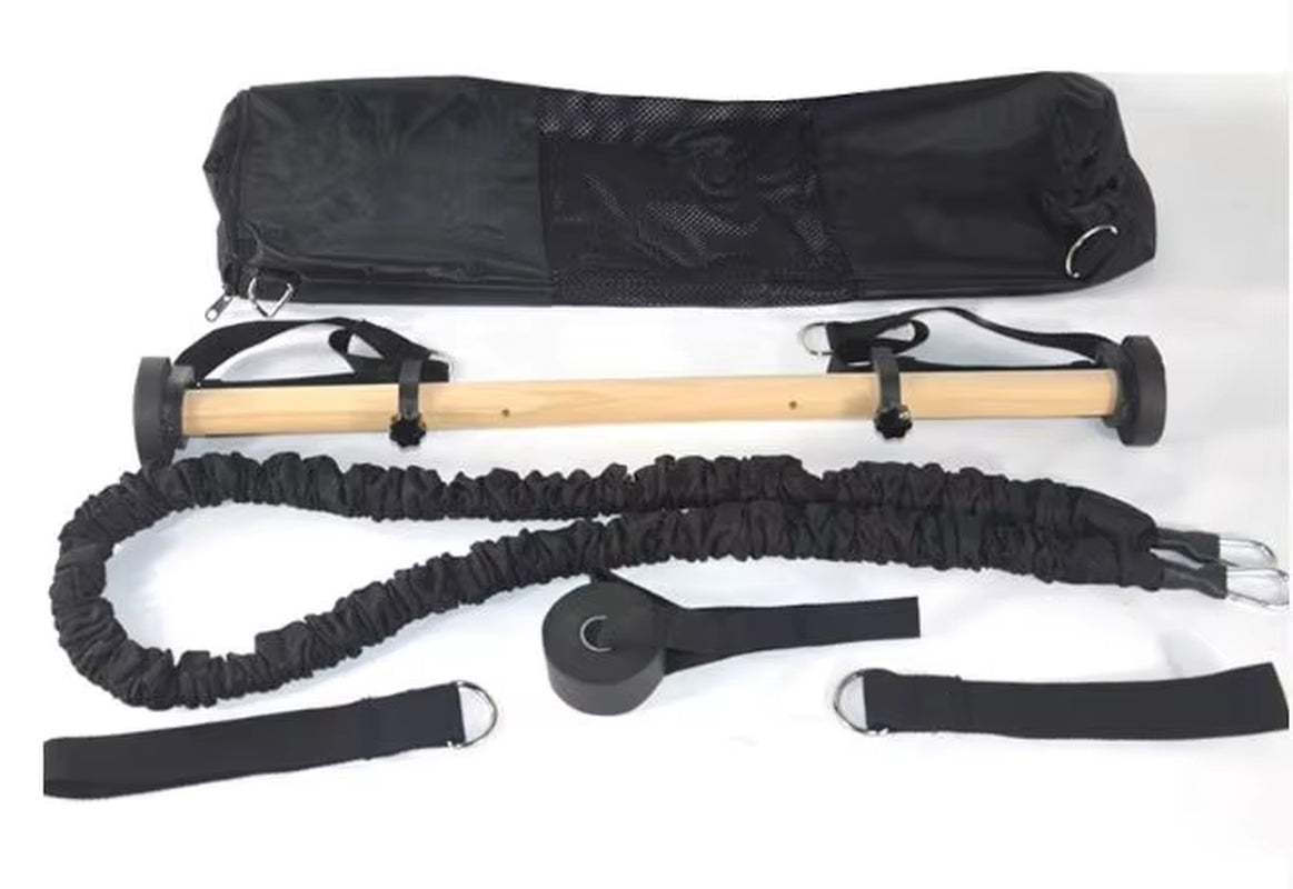 Pilates Stick Yoga Pilates Bar Barre Basic Kit Exercise Resistance Bands