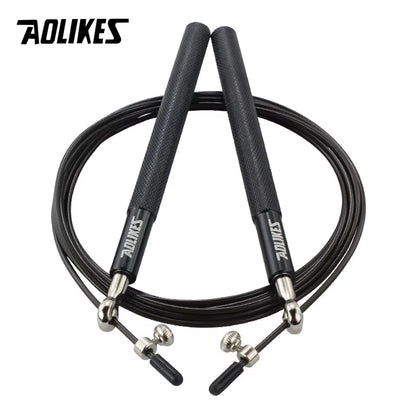 1PCS Crossfit Speed Jump Rope Professional Skipping Rope for MMA Boxing Fitness Skip Workout Training with Carrying Bag
