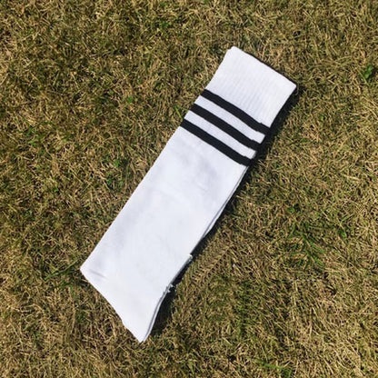 1Pairs Sports Socks Knee Legging Stockings Soccer Baseball Football Men Women Long Socks Cheerleaders Stage Performance Socks