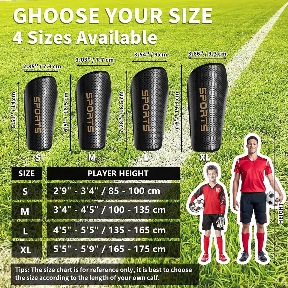 Sports Set Soccer Shin Guard Leg Cover Independent Pocket Anti-Drop Elastic Breathable Football Unisex Protective Gears