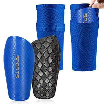 Sports Set Soccer Shin Guard Leg Cover Independent Pocket Anti-Drop Elastic Breathable Football Unisex Protective Gears