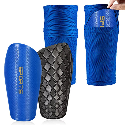 Sports Set Soccer Shin Guard Leg Cover Independent Pocket Anti-Drop Elastic Breathable Football Unisex Protective Gears