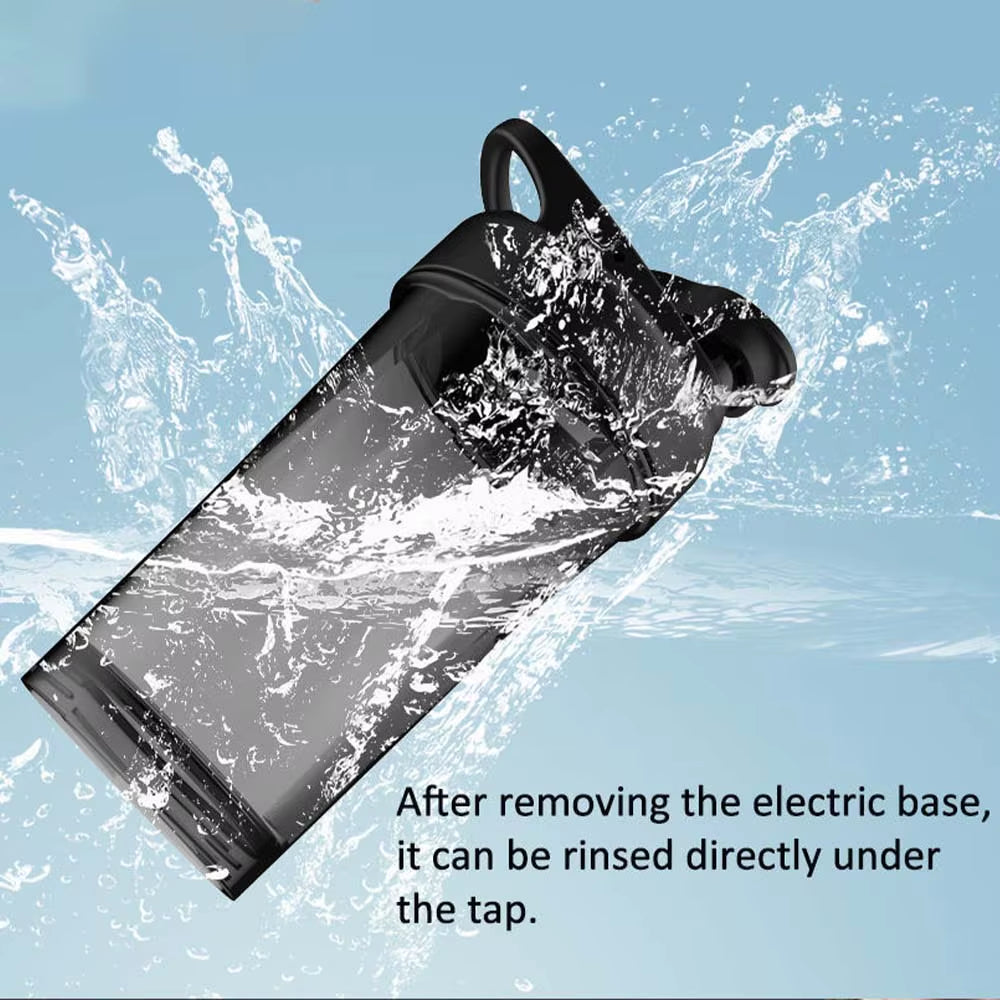 Portable Electric Shaker Bottle Protein Powder Mixing Cup Automatic Milk Coffee Blender Plastic Lazy Cup for Fitness Gym Sports