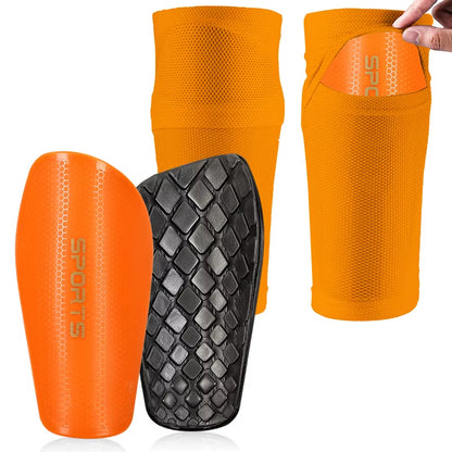 Sports Set Soccer Shin Guard Leg Cover Independent Pocket Anti-Drop Elastic Breathable Football Unisex Protective Gears