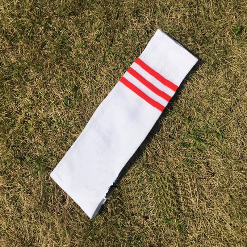 1Pairs Sports Socks Knee Legging Stockings Soccer Baseball Football Men Women Long Socks Cheerleaders Stage Performance Socks